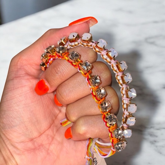 2 Piece Colorful Beaded Bracelets Set by ON 34th - Picture 2 of 3